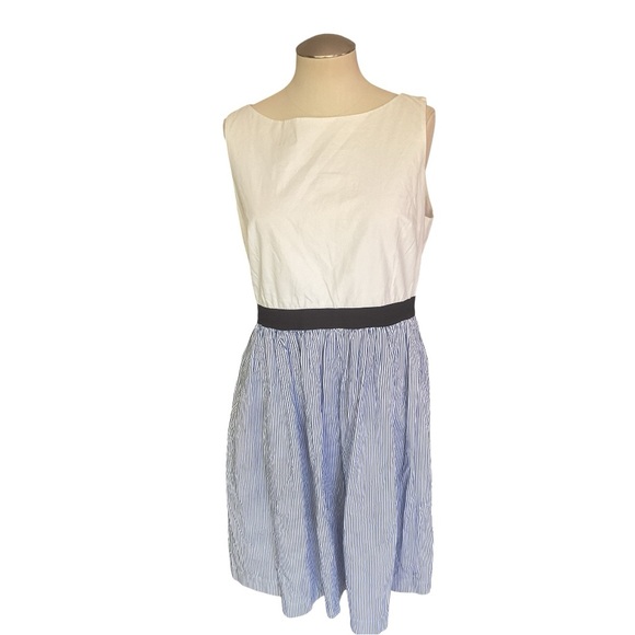 Kate Spade Broome Street Sleeveless Colorblock Dress Size 12 - Picture 1 of 7